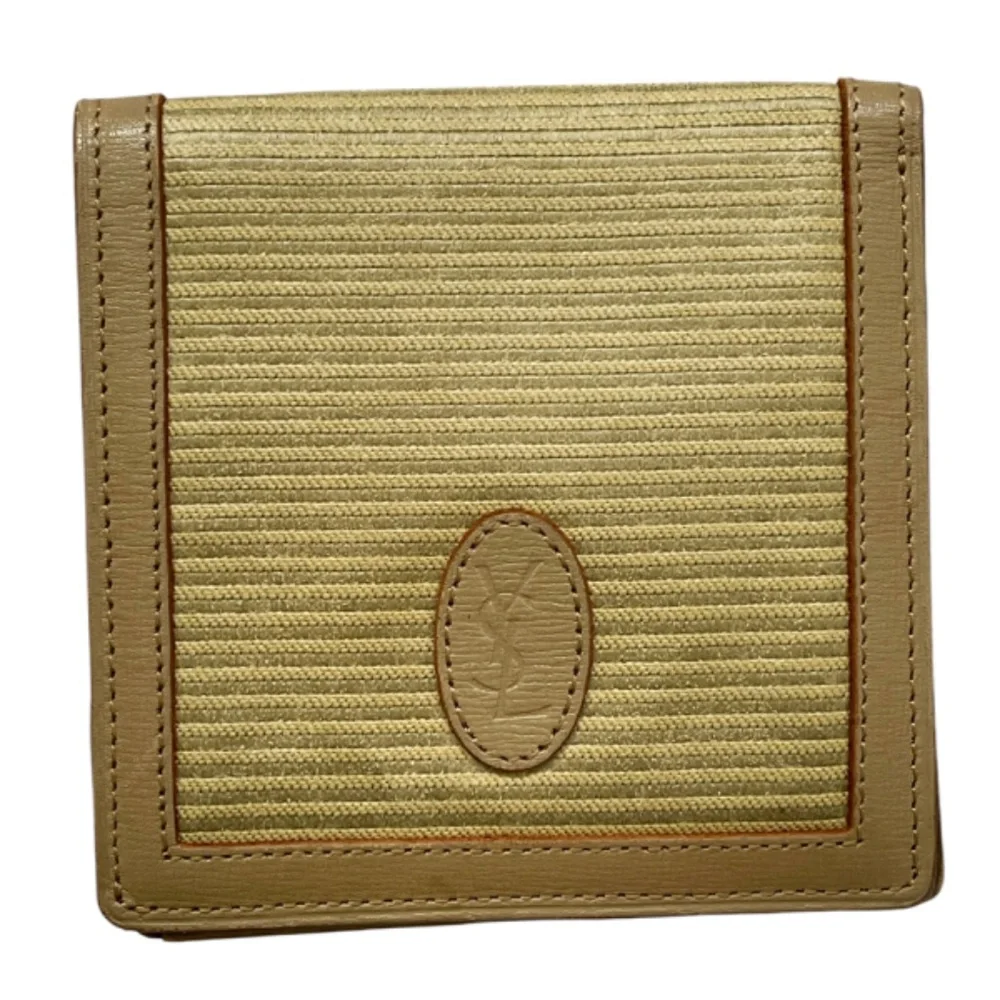 Vintage Yves Saint Laurent Tan Bifold Wallet - Picture 16 of 16